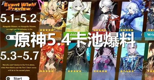 最新卡池爆料原神,神秘角色即将降临，探索未知冒险之旅
